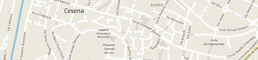 Mappa della impresa richi m srl a CESENA