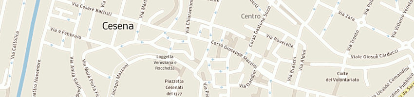 Mappa della impresa candoli umberto a CESENA