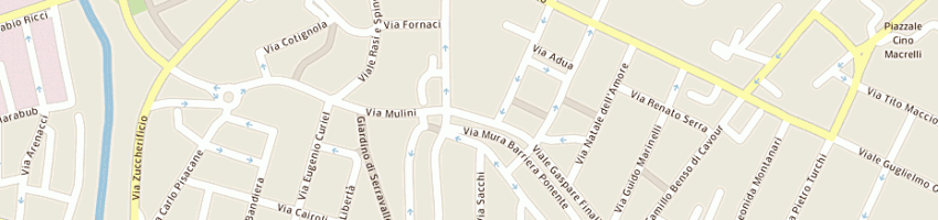 Mappa della impresa macrelli franco a CESENA
