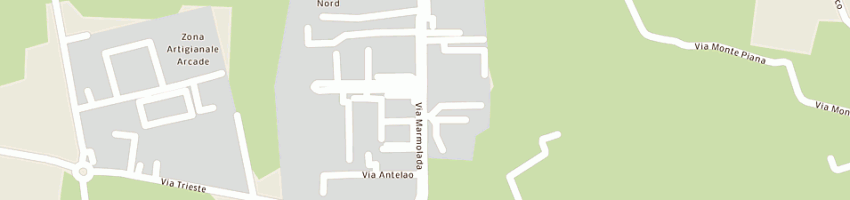 Mappa della impresa omar srl a SPRESIANO