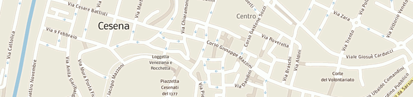 Mappa della impresa faith - abbigliamento a CESENA