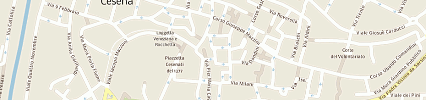 Mappa della impresa al za'tari shadi moh'd shams a CESENA