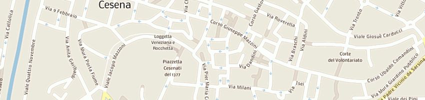 Mappa della impresa rossi stefano a CESENA