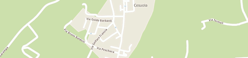 Mappa della impresa ricci giuseppina a CESENA