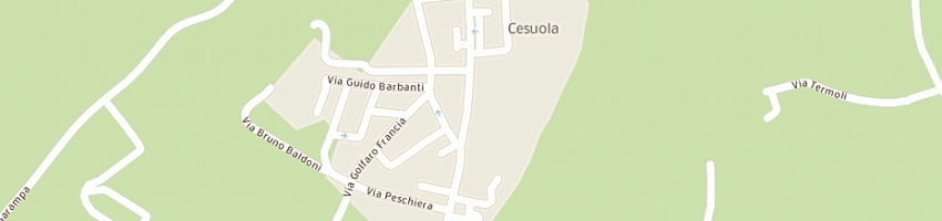 Mappa della impresa pizzeria da marco di fantini nazaria snc a CESENA