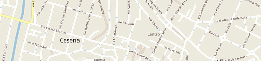 Mappa della impresa policentro srl a CESENA