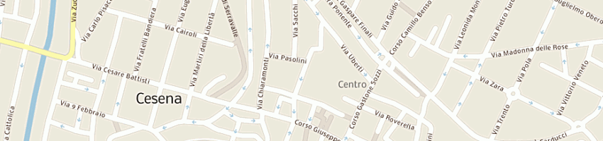 Mappa della impresa biagini viscardo a CESENA