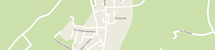 Mappa della impresa conad super otto (snc) a CESENA
