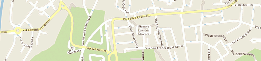 Mappa della impresa pavirani maria teresa a CESENA