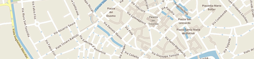 Mappa della impresa assicurazione alleanza assicurazioni a TREVISO