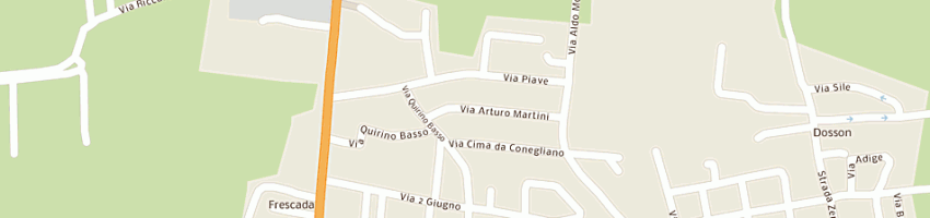 Mappa della impresa sasso luigi a TREVISO