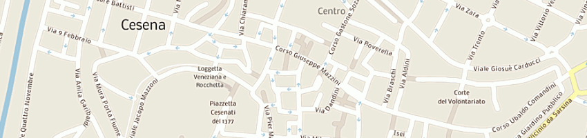 Mappa della impresa soc marara di rossi angelo andrea e c snc a CESENA