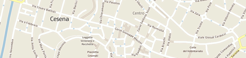 Mappa della impresa primabell snc di bartolomei tiziana e battistini noemi a CESENA