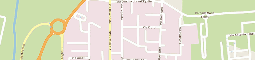 Mappa della impresa tecnojet di mambelli marco a CESENA