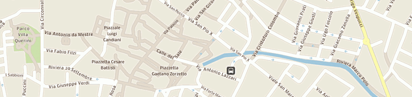 Mappa della impresa grant sas di antonio saponaro e c a VENEZIA