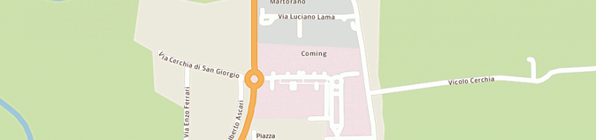 Mappa della impresa beauty flor sas di valbonesi franco e c a CESENA