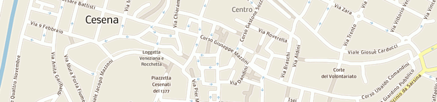 Mappa della impresa ferro cafe' di maccherozzi ciro a CESENA