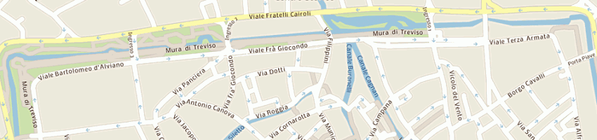 Mappa della impresa centro edp srl a TREVISO