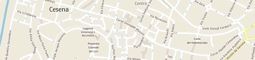 Mappa della impresa braschi rita a CESENA