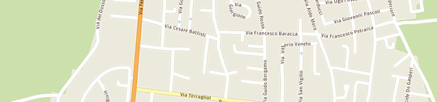 Mappa della impresa dal bo antonio a PREGANZIOL