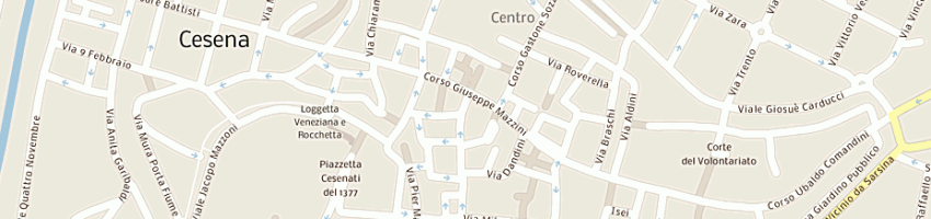 Mappa della impresa amica di elena e silvia montaguti snc a CESENA