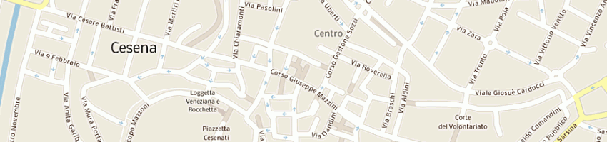 Mappa della impresa tre srl a CESENA