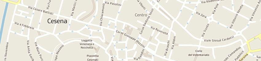 Mappa della impresa ebano srl a CESENA