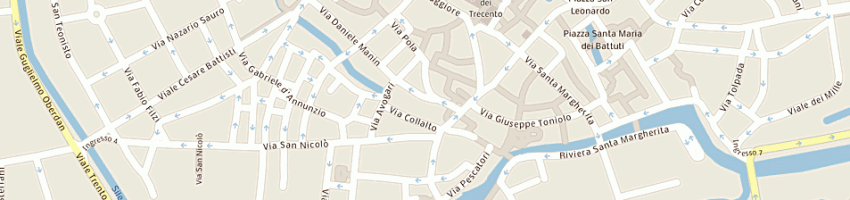 Mappa della impresa nardin alfredo a TREVISO