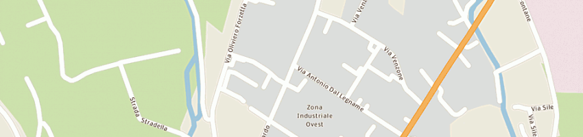 Mappa della impresa flli pizziolo srl a TREVISO
