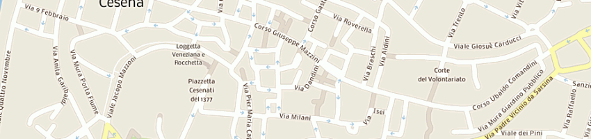 Mappa della impresa jacques snc di gloria zagonari a CESENA