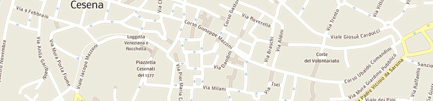 Mappa della impresa muratori pierpaolo sas a CESENA