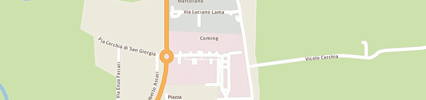 Mappa della impresa racal di calboli piero e c - sas a CESENA