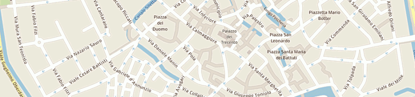 Mappa della impresa osteria dalla gigia a TREVISO