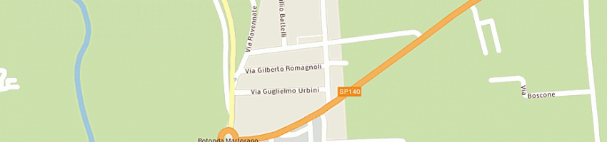 Mappa della impresa brighi lorena a CESENA