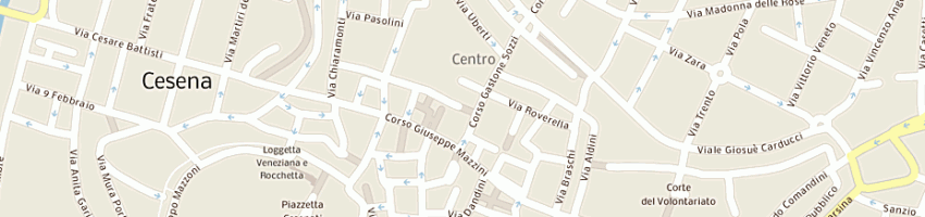 Mappa della impresa la scarpa di papi manuela e giovanna (snc) a CESENA