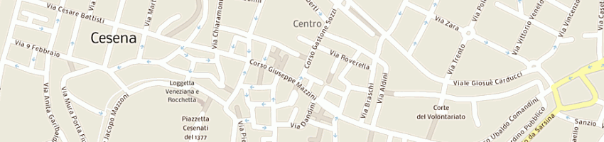 Mappa della impresa foot locker italy srl a CESENA