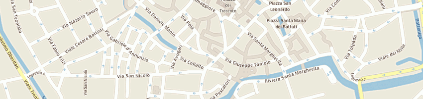 Mappa della impresa caoduro maria gabriella a TREVISO