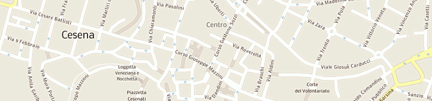 Mappa della impresa braschi rita e c delfina (sas) a CESENA