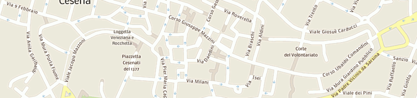 Mappa della impresa buratti ilde a CESENA