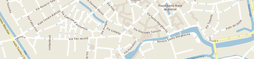 Mappa della impresa dinamiche sas di scarabellotto dina e c a TREVISO