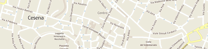 Mappa della impresa ideal line a CESENA
