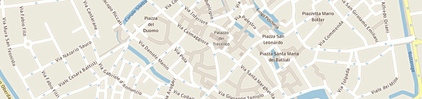Mappa della impresa italiana assicurazioni spa a TREVISO