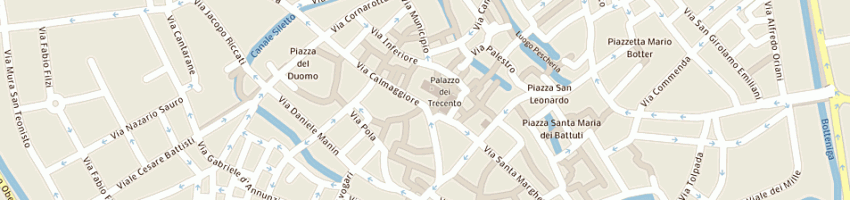 Mappa della impresa moretto gianfranco a TREVISO