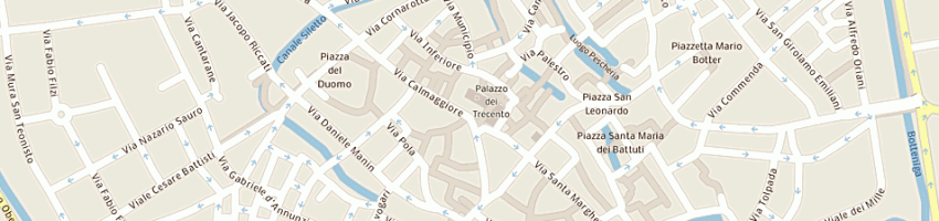 Mappa della impresa toso luigi a TREVISO