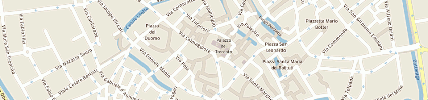 Mappa della impresa caffe' beltrame di camatta eugenio e c snc a TREVISO