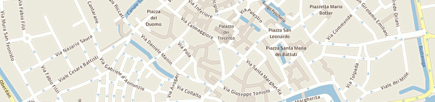 Mappa della impresa banca antonveneta spa a TREVISO