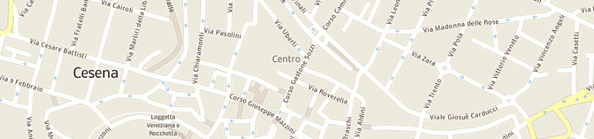 Mappa della impresa aichinger arredamenti srl a CESENA