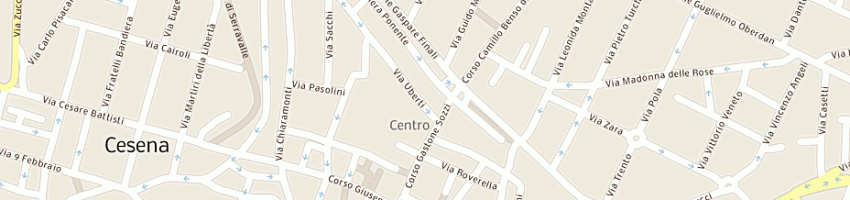 Mappa della impresa montanari irma a CESENA