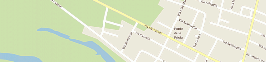 Mappa della impresa unita' locale socio sanitaria n 7 a SUSEGANA