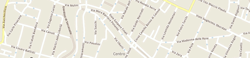 Mappa della impresa pascucci tomaso a CESENA